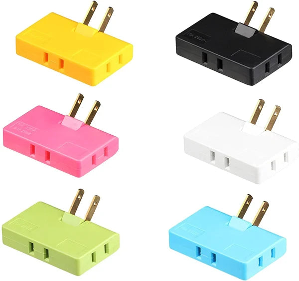 ADAPTADOR EXTENSOR TOMA CORRIENTE 3 PUERTOS