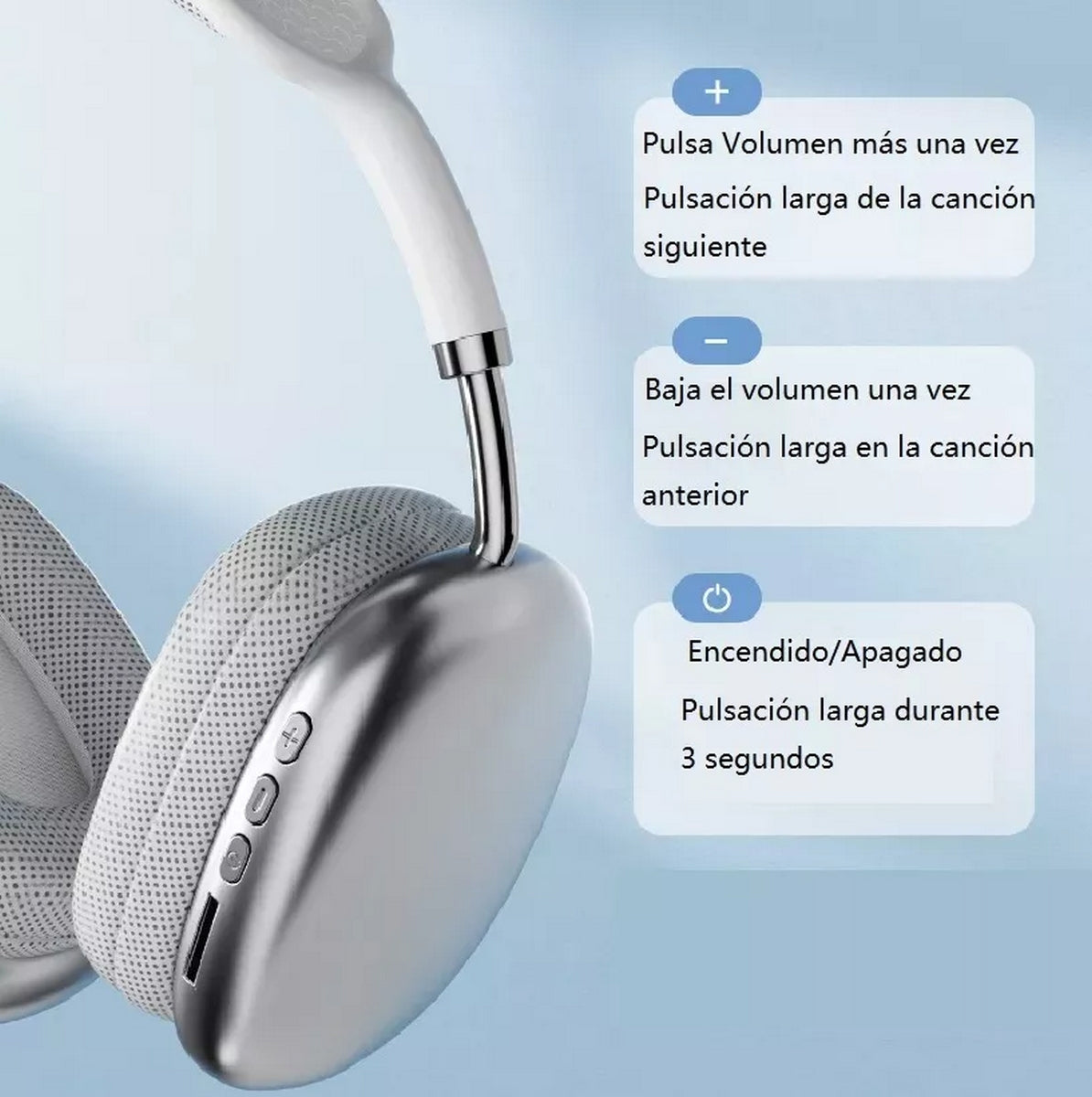 DIADEMA AUDIFONOS INALÁMBRICO