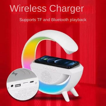 CARGADOR INALAMBRICO PARLANTE BLUETOOTH