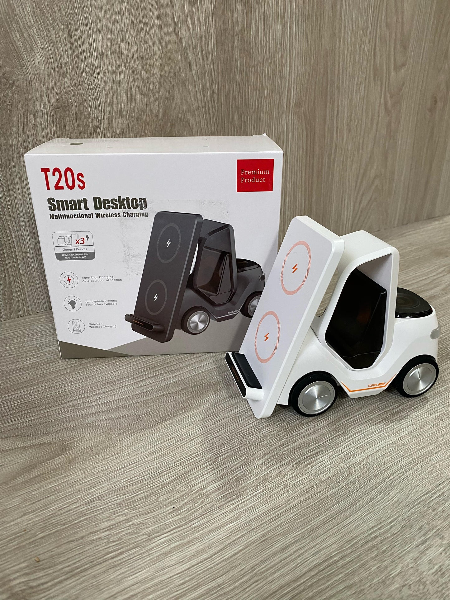CARGADOR INALAMBRICO 3 EN 1 MONTACARGAS