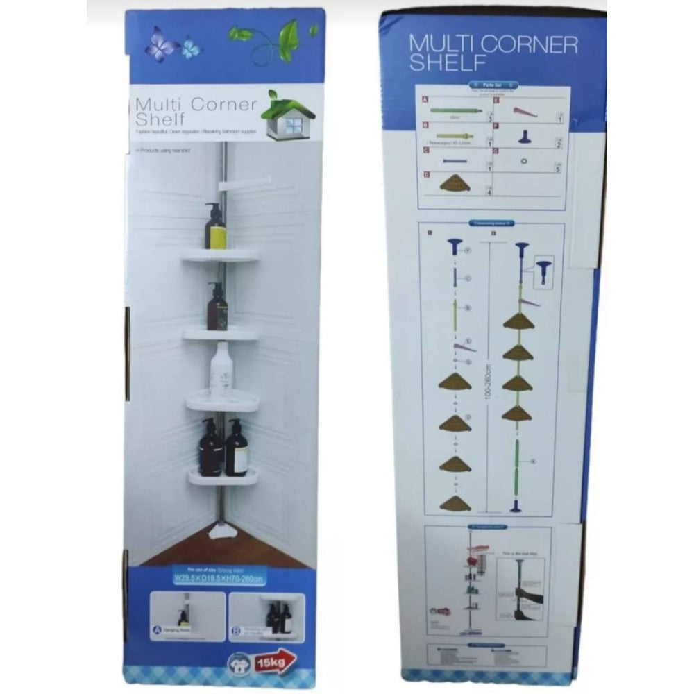 ESQUINERO DE BAÑO 4 SECCIONES AJUSTABLE