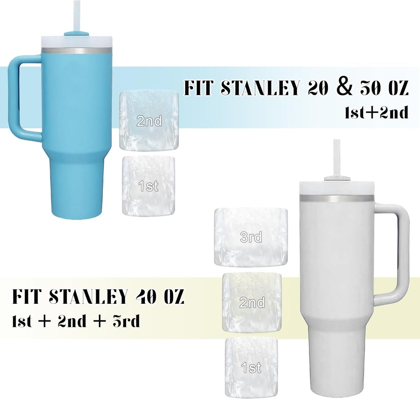 BANDEJA CUBOS DE HIELO VASO STANLEY