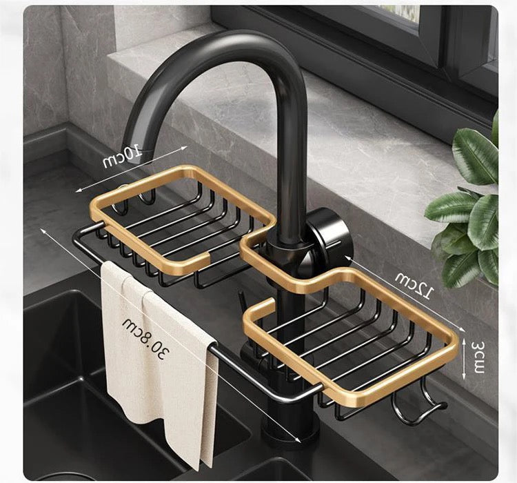 ESCURRIDOR METALICO PARA LAVAPLATOS EN COCINA