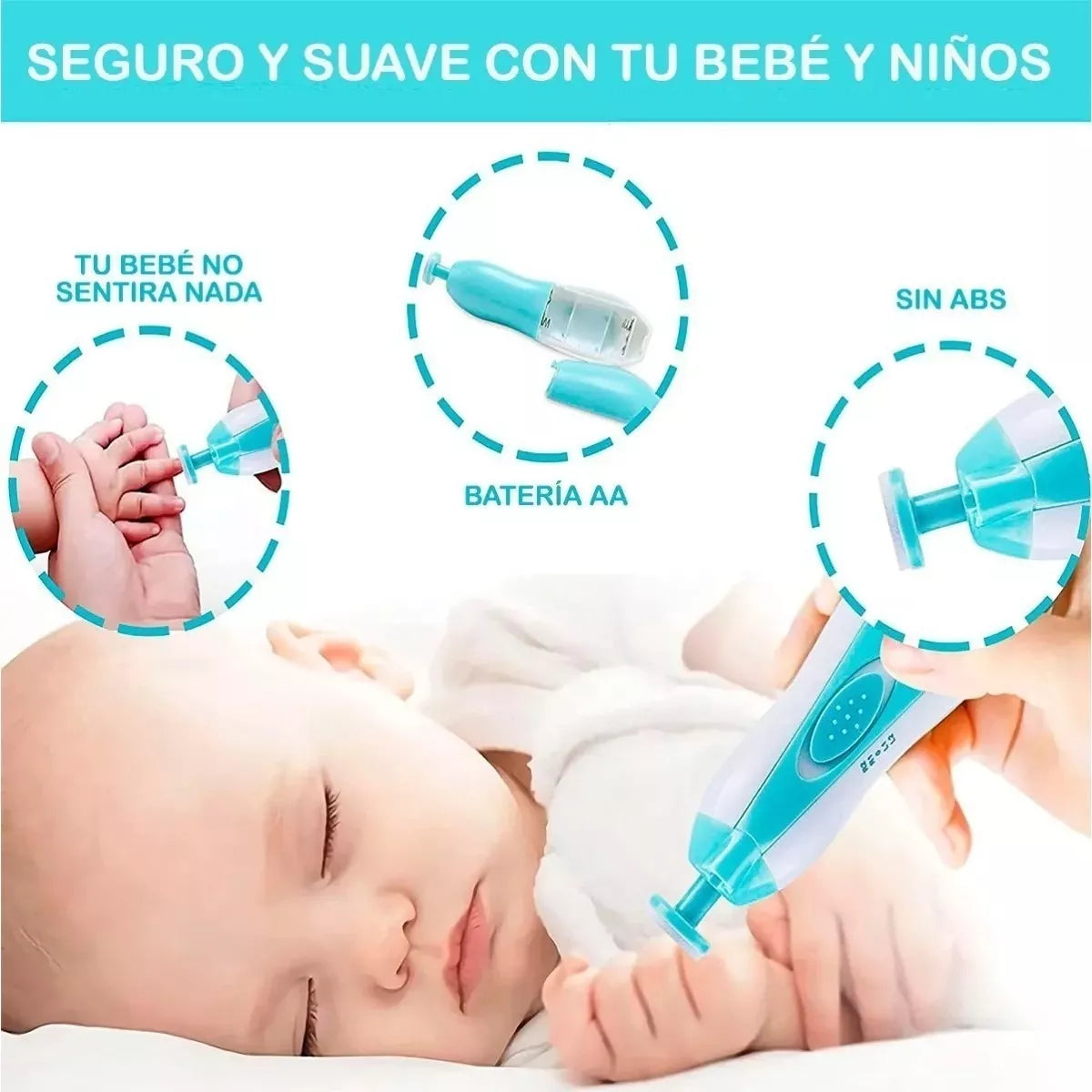 LIMA ELECTRICA PARA BEBES