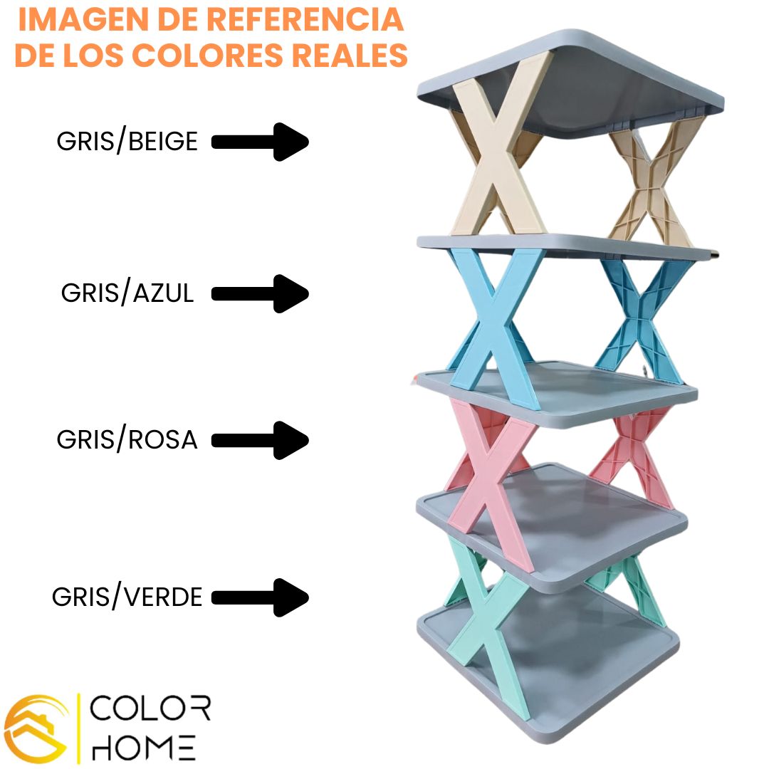 ORGANIZADOR DE ZAPATOS MULTIESTANTE X3