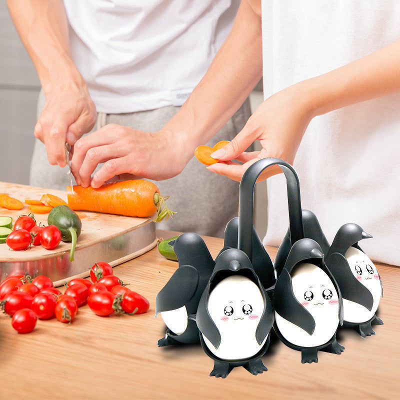 SOPORTE ORGANIZADOR HUEVOS PINGUINO B-13