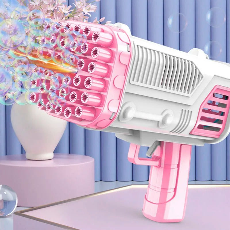 PISTOLA DE BURBUJAS DE 36 AROS