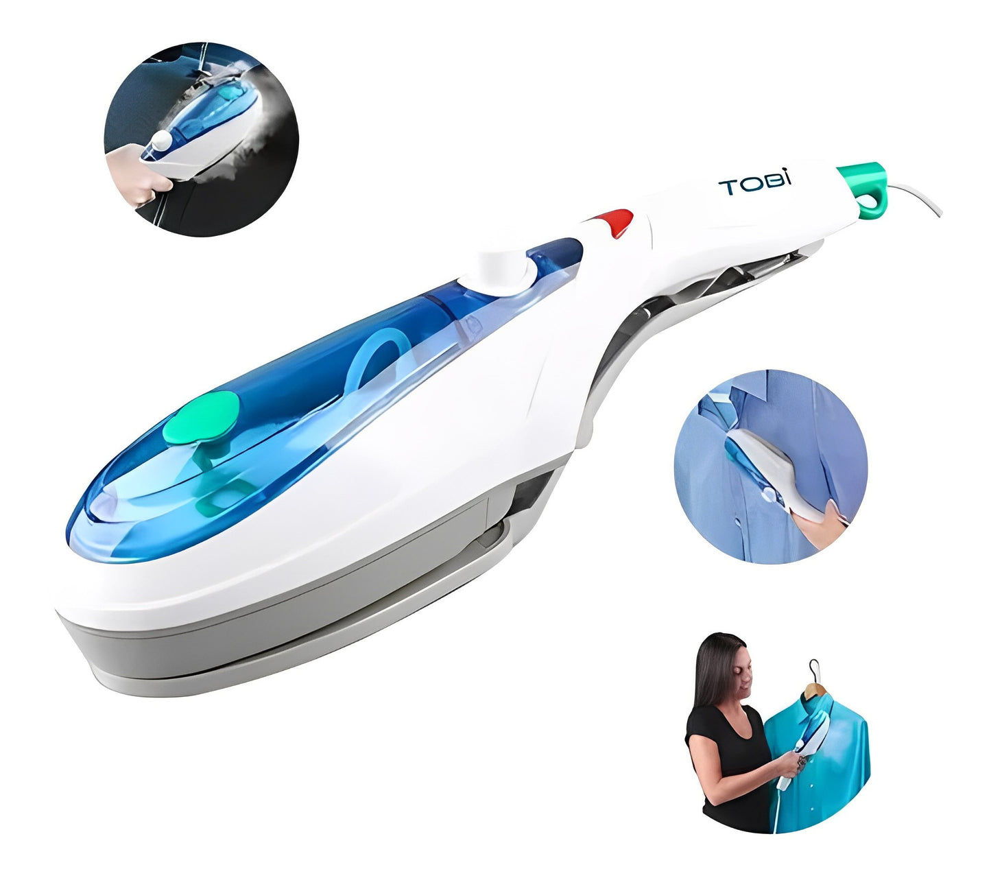 PLANCHA A VAPOR PORTATIL PARA VIAJE