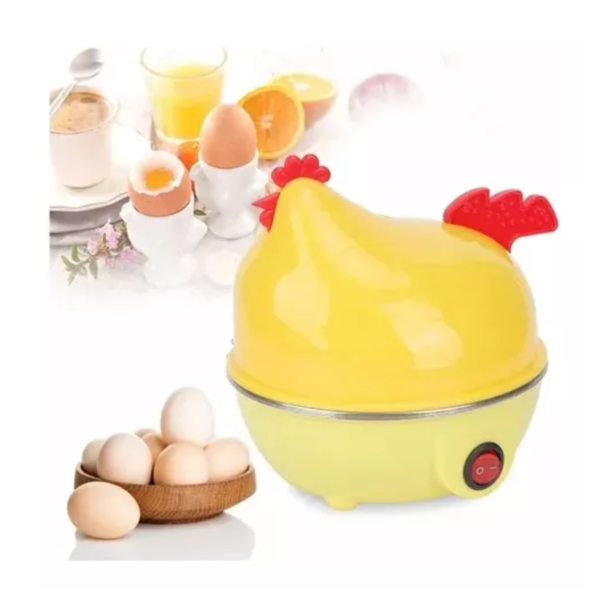 HERVIDOR DE HUEVOS GALLINA OLLA ELECTRICA