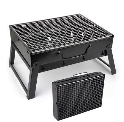PARRILLA PORTATIL PARA VIAJE A CARBÓN