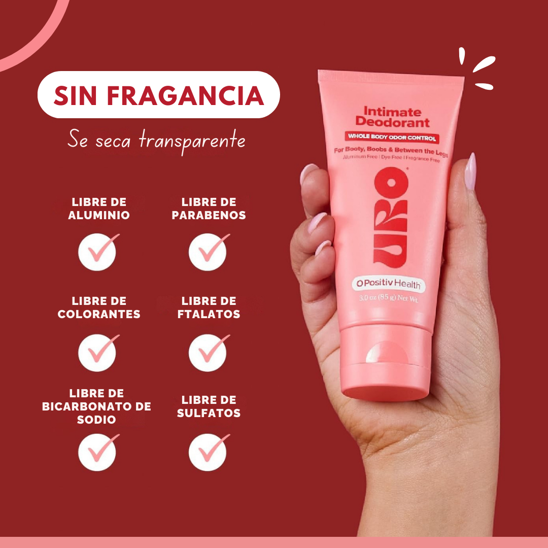 CREMA URO - DESODORANTE INTIMO EN CREMA