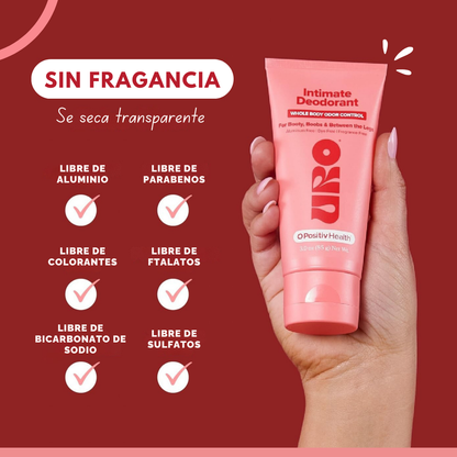 CREMA URO - DESODORANTE INTIMO EN CREMA