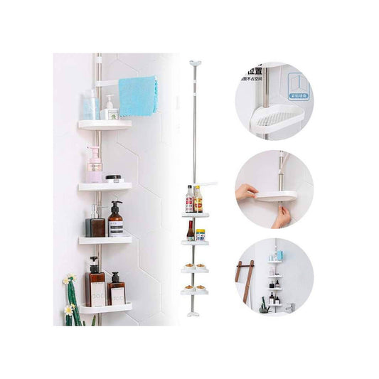 ESQUINERO DE BAÑO 4 SECCIONES AJUSTABLE