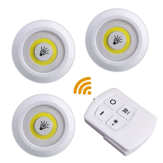 LUCES LED INALÁMBRICAS SET X3 FK23D-45