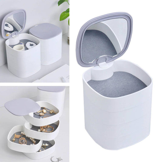 JOYERO GIRATORIO ESPEJO JOYAS FK23D-42