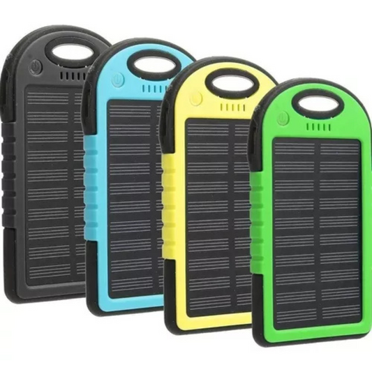 POWER BANK PANEL SOLAR CARGADOR USB