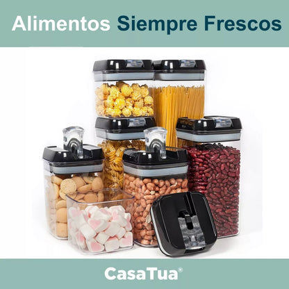 SET RECIPIENTES PARA COMIDA X 7 PIEZAS