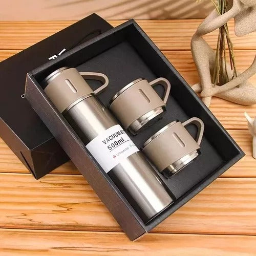SET TERMO + 3 POSILLOS DE 500 ML
