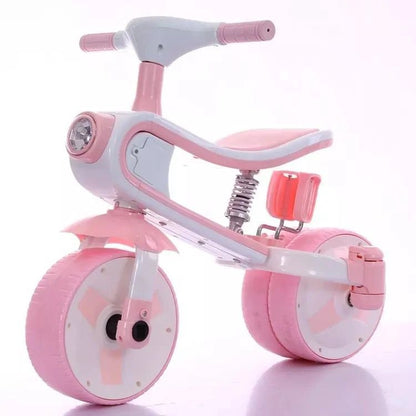 TRICICLO CONVERTIBLE CON LUCES Y MUSICA